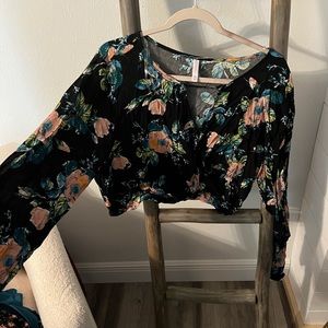 Floral Cropped Top